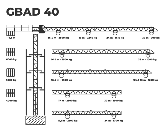 Grua Autodesmontável